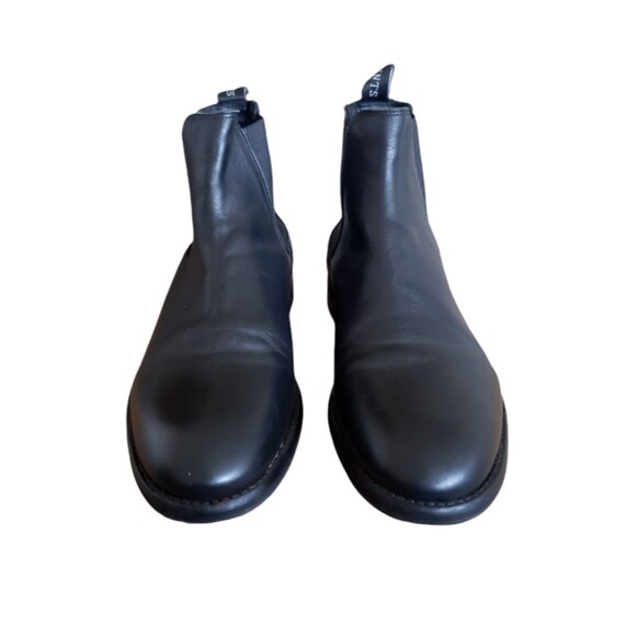 Allsaints Chelsea Boots Black Leather All Saints Women's Size 10 EUR Size 41 - Picture 4 of 12
